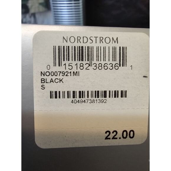 Nordstrom body sculpt Naked Sheer Mid Waist black size small pantyhose - Picture 2 of 4